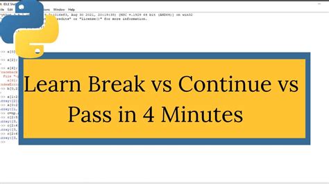 Image result for Break and Continue Difference in Python
