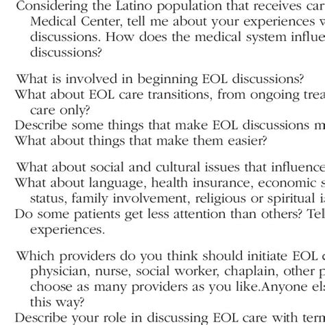 Toradh íomhá ar Exploratory Interview Questions