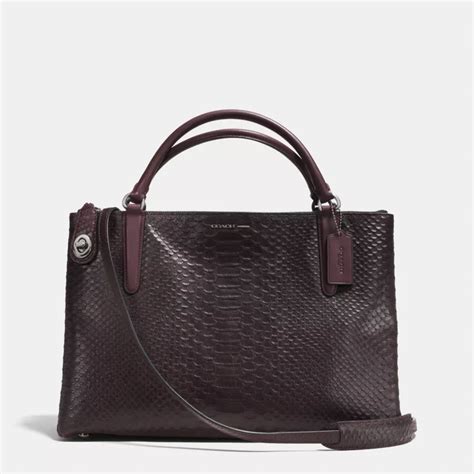 Afbeeldingsresultaten voor Coach Python Bag Not Embossed