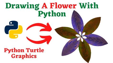 Code to Draw a Flower Python Turtle に対する画像結果