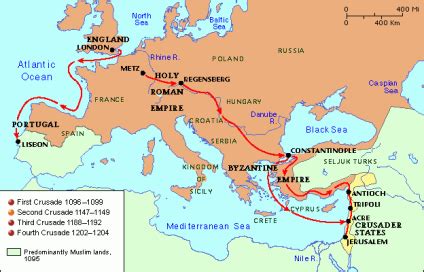 Toradh íomhá ar Second Crusade Levant Map