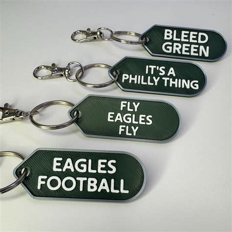 Toradh íomhá ar Eagles Keychain