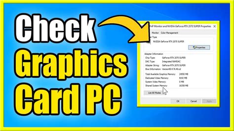 Image result for How Do I Check My Graphics Card