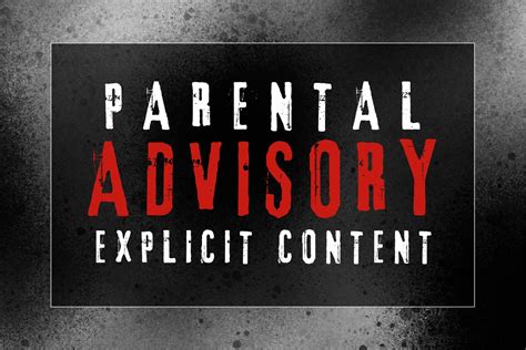 Image result for Parental Advisory