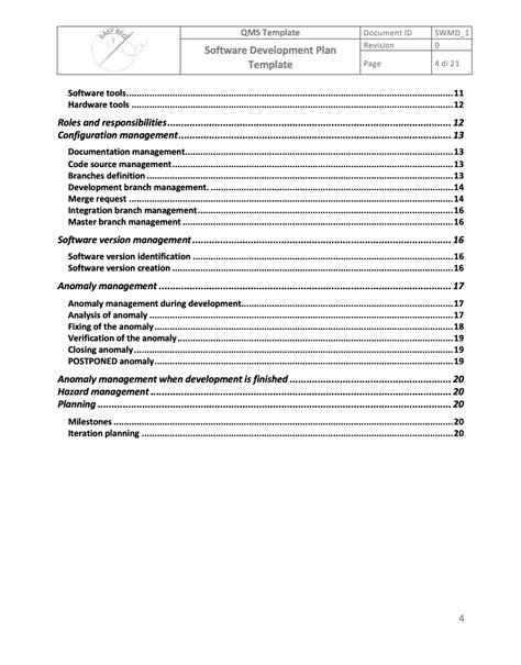 Image result for Simple Software Development Plan Template