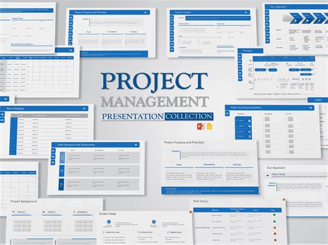 Project Management PowerPoint Presentation First Page に対する画像結果