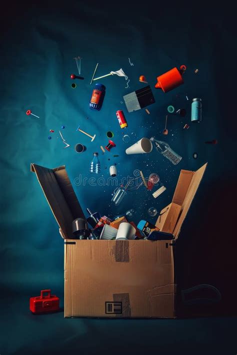 Toradh íomhá ar Objects Falling Out of Box