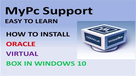 Image result for Oracle VirtualBox Install Windows 10