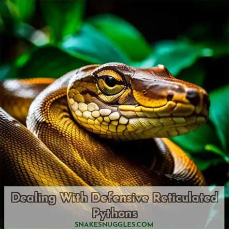 Image result for Defensive Retaculated Python