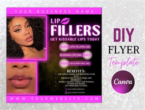Image result for Botox and Lip Flip Flyer