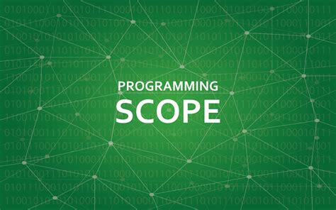 نتيجة الصورة لـ Scope Programming Example