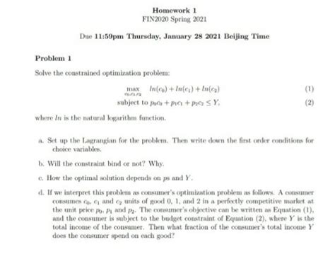 Image result for How to Solve Constrained Optimization Problem