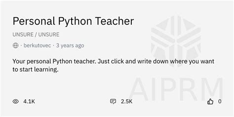 Python Prompt Teaching に対する画像結果