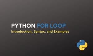 Image result for Python for Loop Syntax with I++