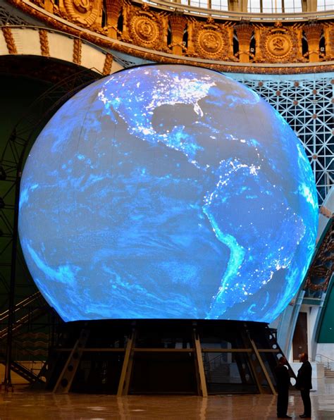 Toradh íomhá ar Digital Sphere LED Screen