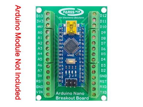 Toradh íomhá ar Arduino Nano Breakout Board Dimensions PDF