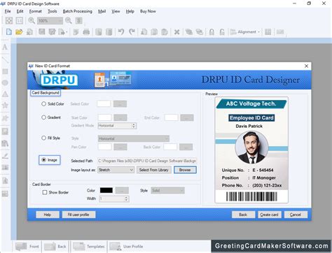 Image result for Identification Card Maker