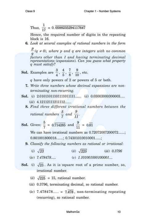 Image result for Chapter 1 Number System Class 9 Worksheet