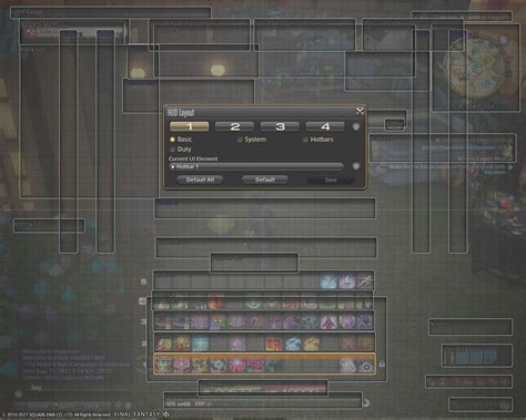 Image result for FFXIV Collapsible UI