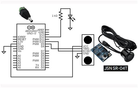 Toradh íomhá ar Ultrasonic Proximity Sensor Arduino