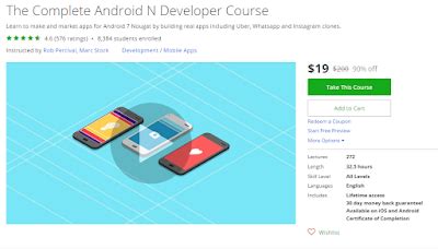 Afbeeldingsresultaten voor Android with Java Course