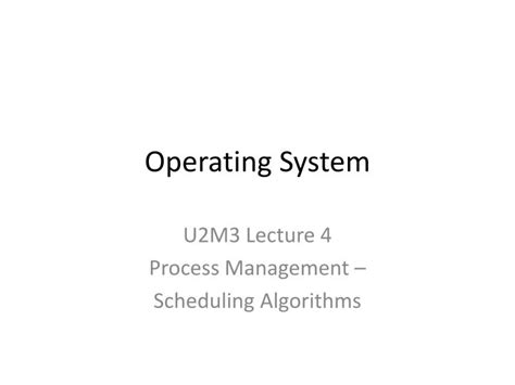 Image result for Operating System PowerPoint Presentation