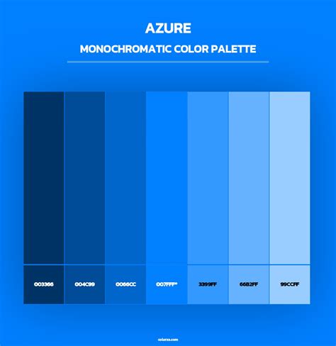Image result for Azure Colour Code