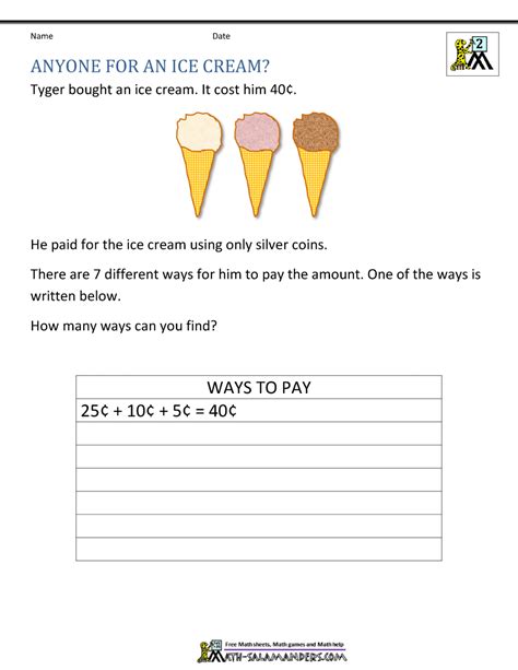Image result for Second Grade Math Problems