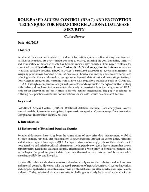 Relational Database Security に対する画像結果