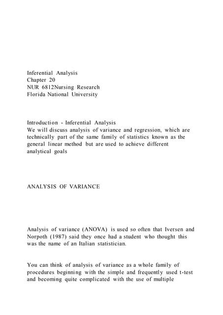 Image result for Inferential Research Chapter 4