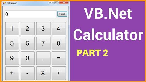 Afbeeldingsresultaten voor How to Create Calculator in Visual Basic