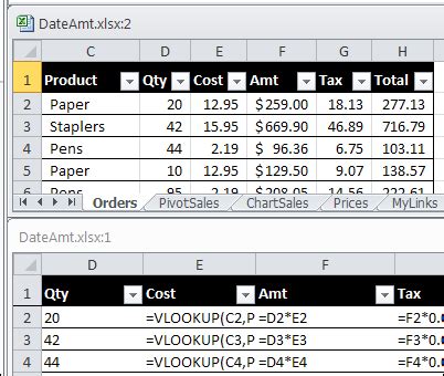 Image result for Excel-Formula View