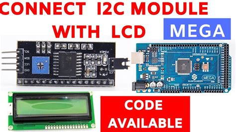 Image result for LCD with Arduino Mega I2C