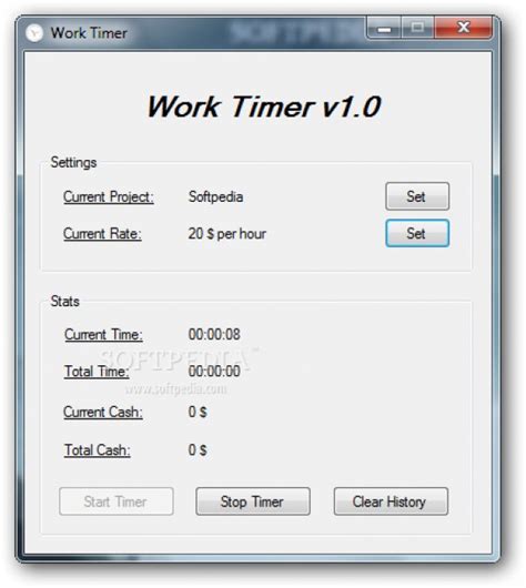 Image result for Work Timer Desktop