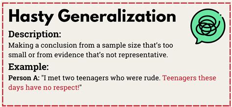 Image result for Examples of Faulty Generalization