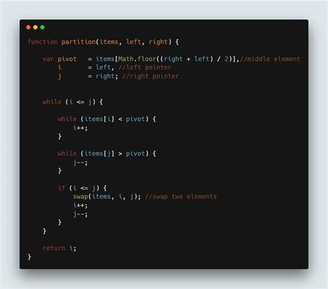 Image result for Quick Sort C-code