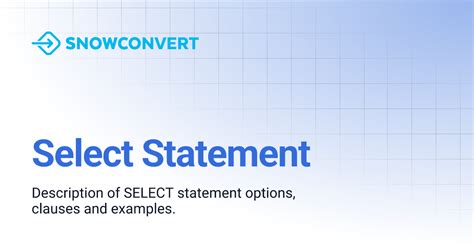 Toradh íomhá ar Select Statement Options