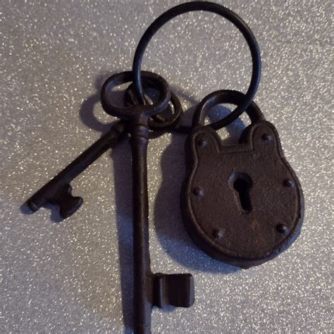 Image result for Lock Large Skeleton Key
