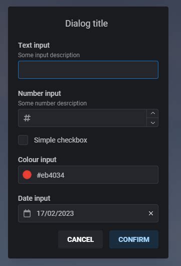 Image result for Example Input Dialog