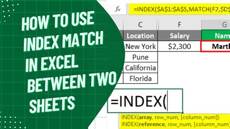 Image result for Excel INDEX/MATCH Cheat Sheet
