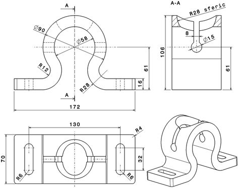 Image result for Mechanical Drawing Exercises