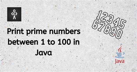 Toradh íomhá ar Print First 10 Prime Numbers in Java Code with Harry