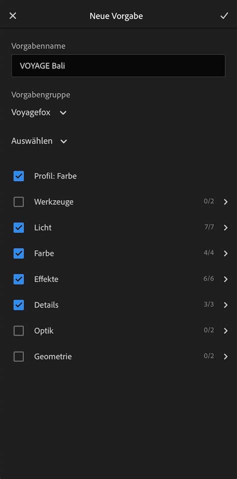 Toradh íomhá ar Install Lightroom Presets