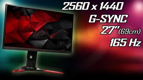 Acer Predator XB271HU 165hz に対する画像結果