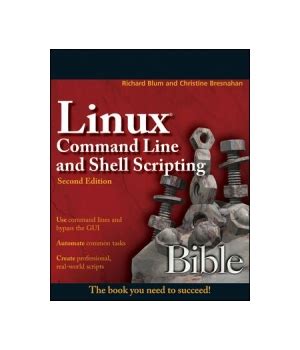 Image result for Linux Command Line and Shell Scripting Bible