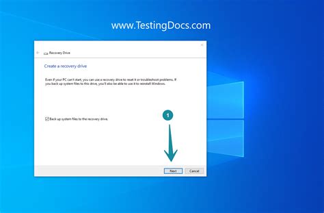 Image result for Create a Recovery Drive Backup System Files
