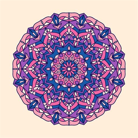 Toradh íomhá ar Colorful Circular Pattern