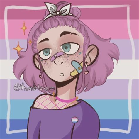 Afbeeldingsresultaten voor Bigender Anime Computer