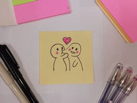 Image result for Sticky-Note Drawings