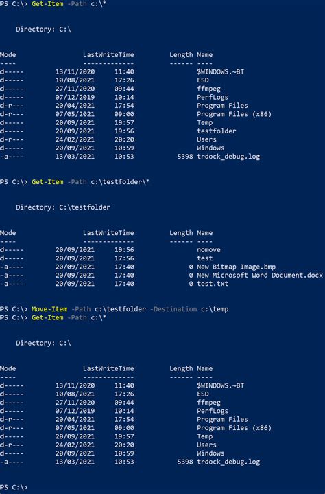 Toradh íomhá ar PowerShell How to Go Back a Folder